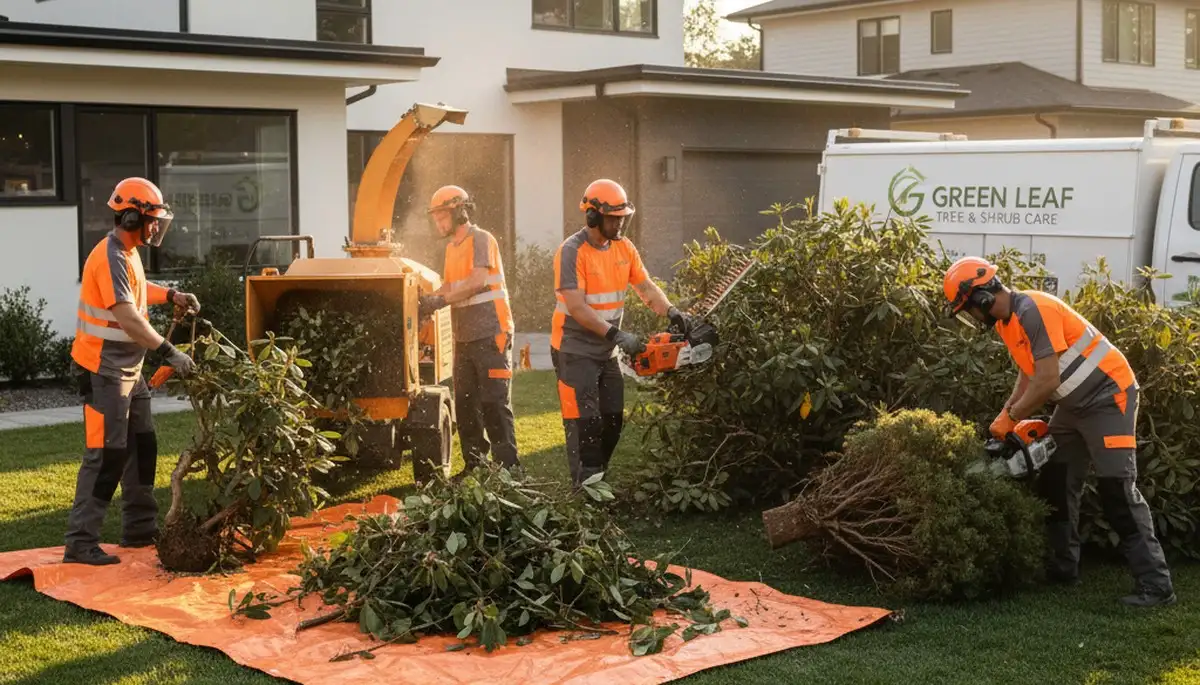 Professional shrub removal service in Clearwater, FL by Chop Chop Tree experts