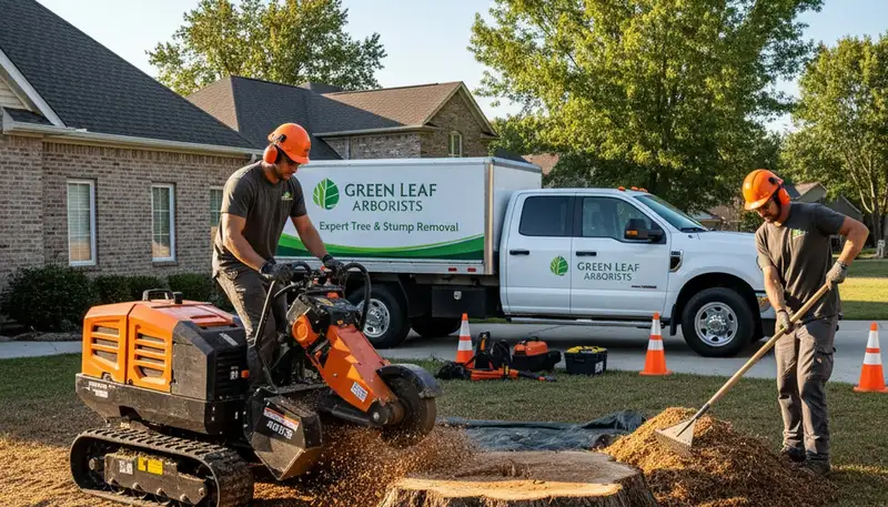 Professional stump removal service in Clearwater, FL by Chop Chop Tree experts