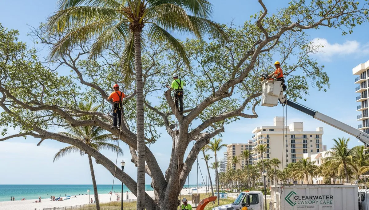 Professional tree removal service in Clearwater FL by expert arborists at Tree Service in Clearwater