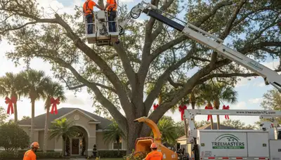 Professional tree removal service in Clearwater FL by certified arborists