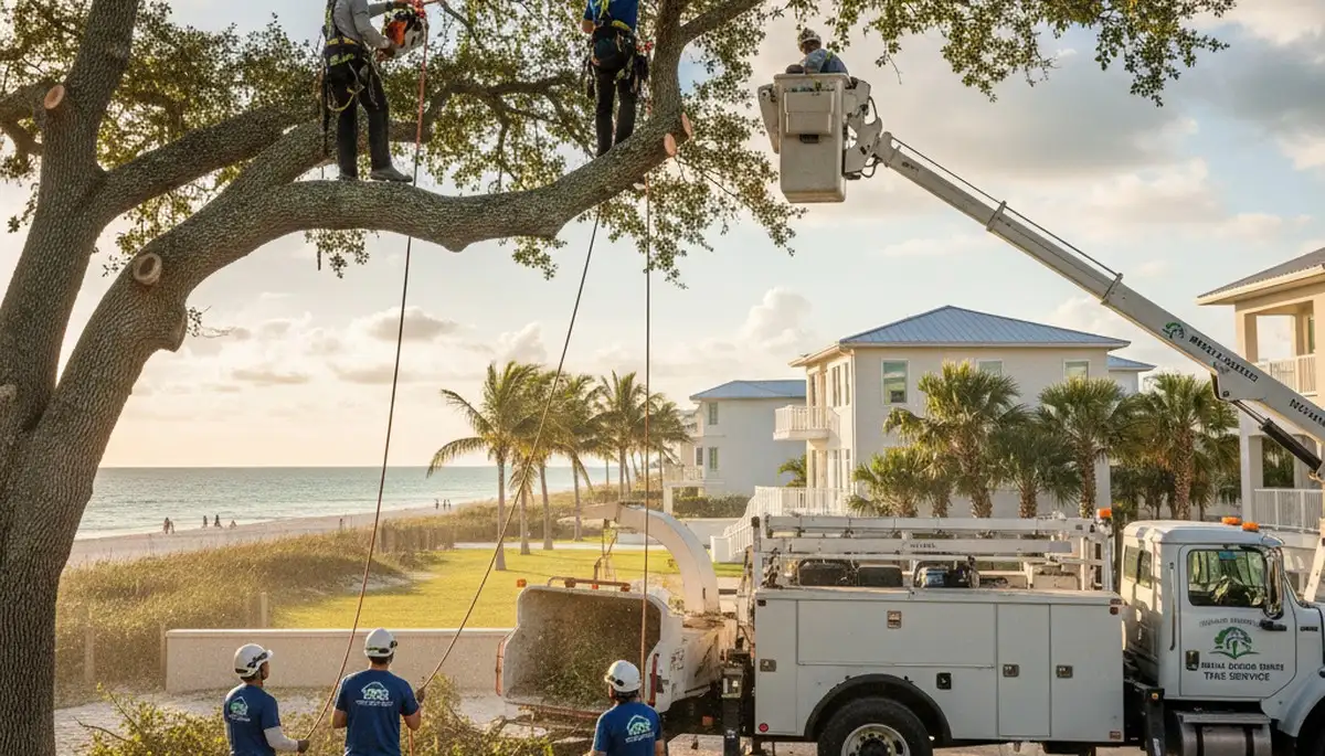 Professional tree removal service in Clearwater FL by certified arborists