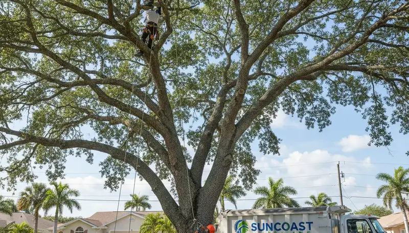 Professional tree removal service in Clearwater FL by certified arborists