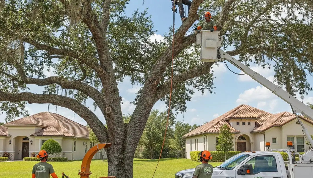 Professional tree removal service in Clearwater, FL by certified arborists