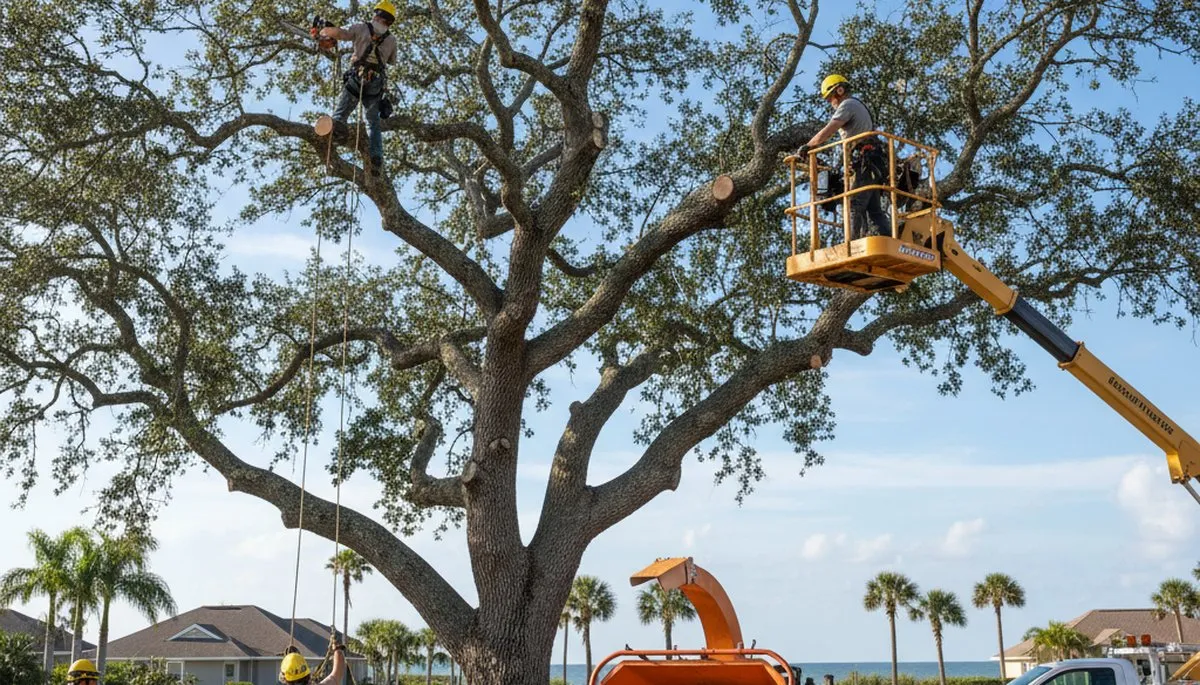 Professional tree removal service in Clearwater FL by licensed arborists
