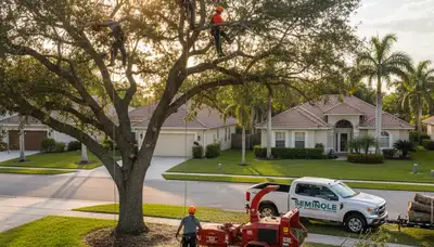 Professional tree removal service in Clearwater FL by certified arborists