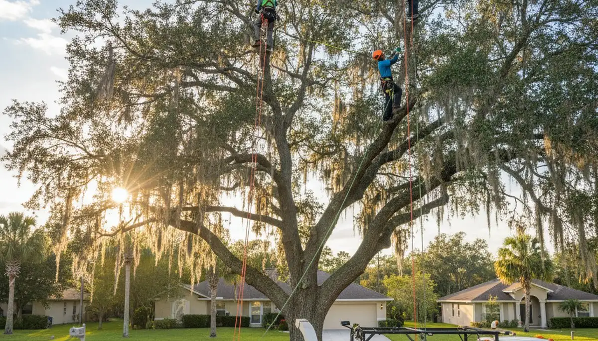 Professional tree removal service in Clearwater, FL by certified arborists at Tree Service in Clearwater